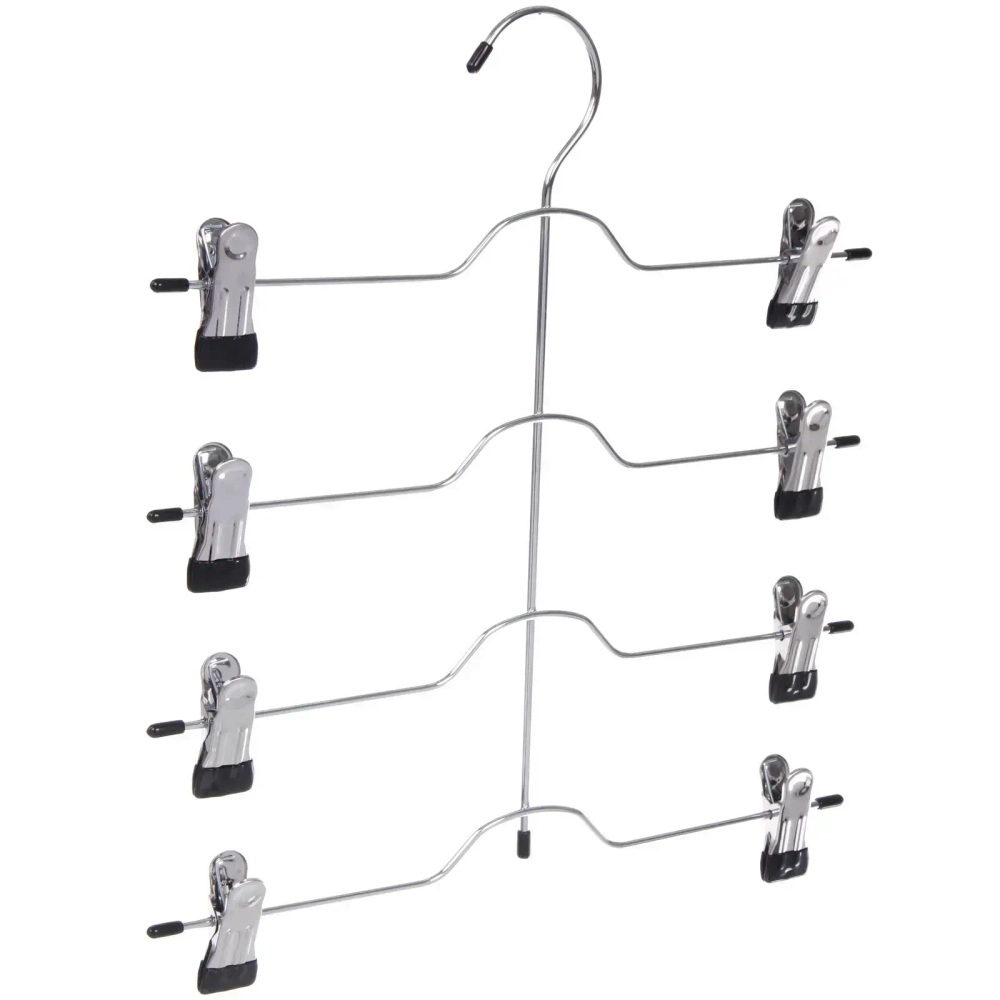 Вешалка многофунциональная «ИДЕЯДОМА», цвет металл, 4 отд, 33*37см (Лейбл Селфи)