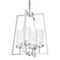 Подвесная люстра Lumina Deco Fedi LDP 1247-4 CHR