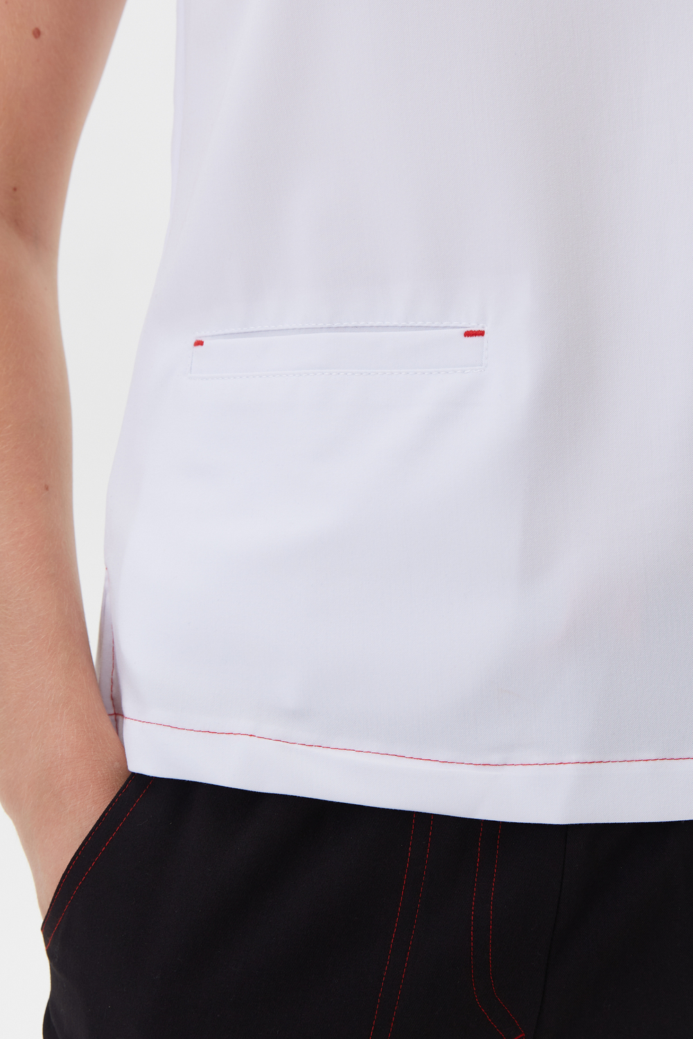 Топ медицинский женский Лаконико, белый