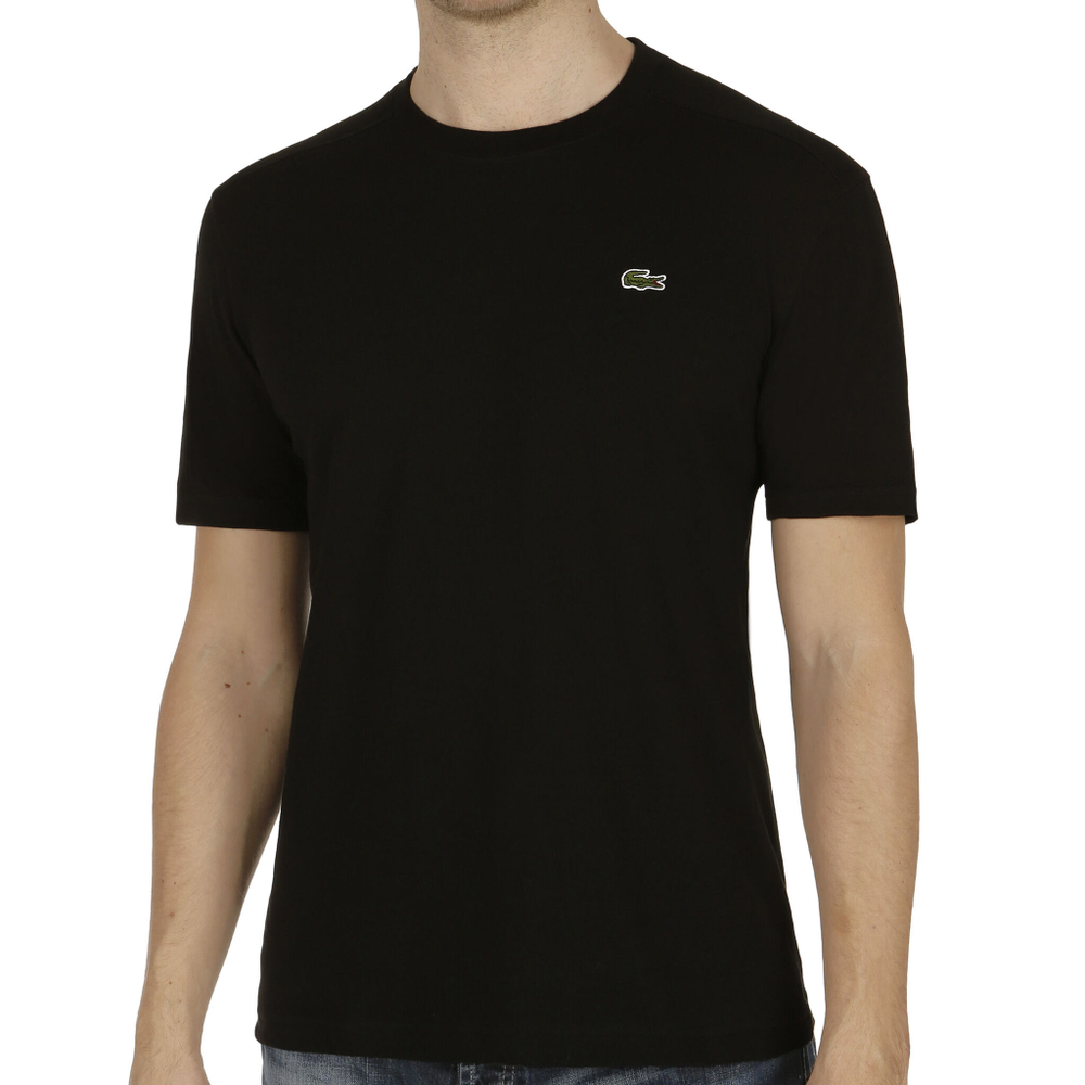 Мужское теннисное поло Lacoste Tennis T-Shirt Men - Black, Green