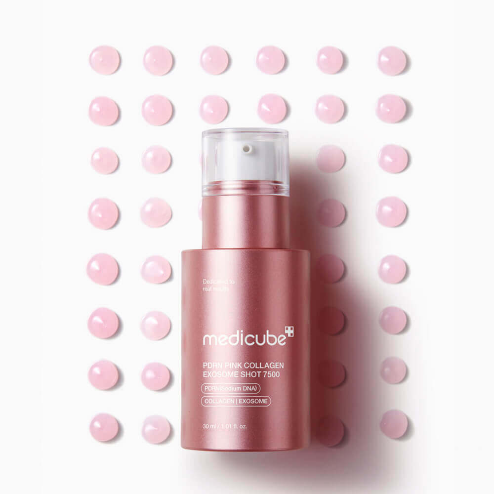 Сыворотка для лица с PDRN и экзосомами MEDICUBE PDRN Pink Collagen Exosome Shot Serum 30 мл