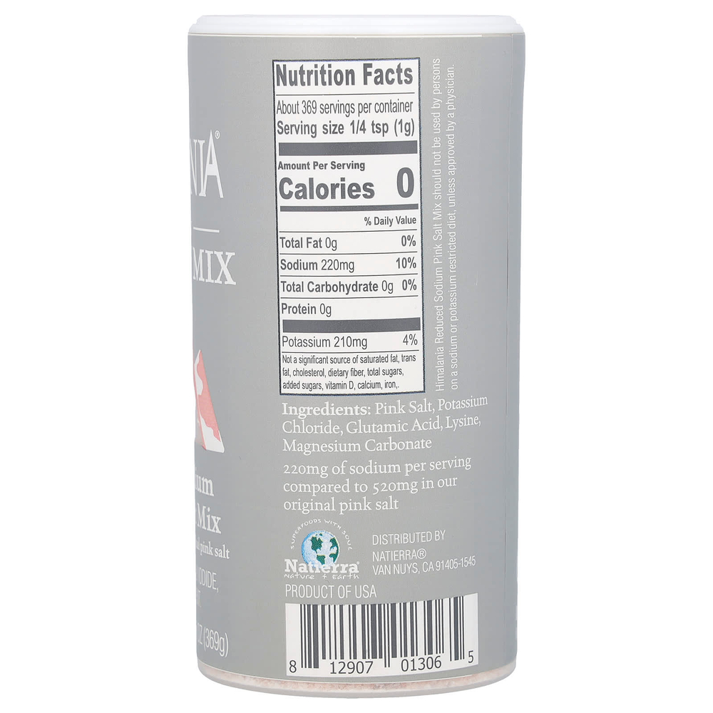 Himalania, гималайская мелкая розовая соль, восстановленная натриевая соль, 369 г (13 унций)