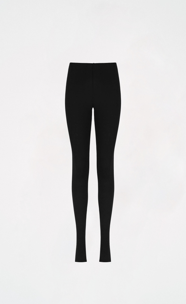 Леггинсы slim black