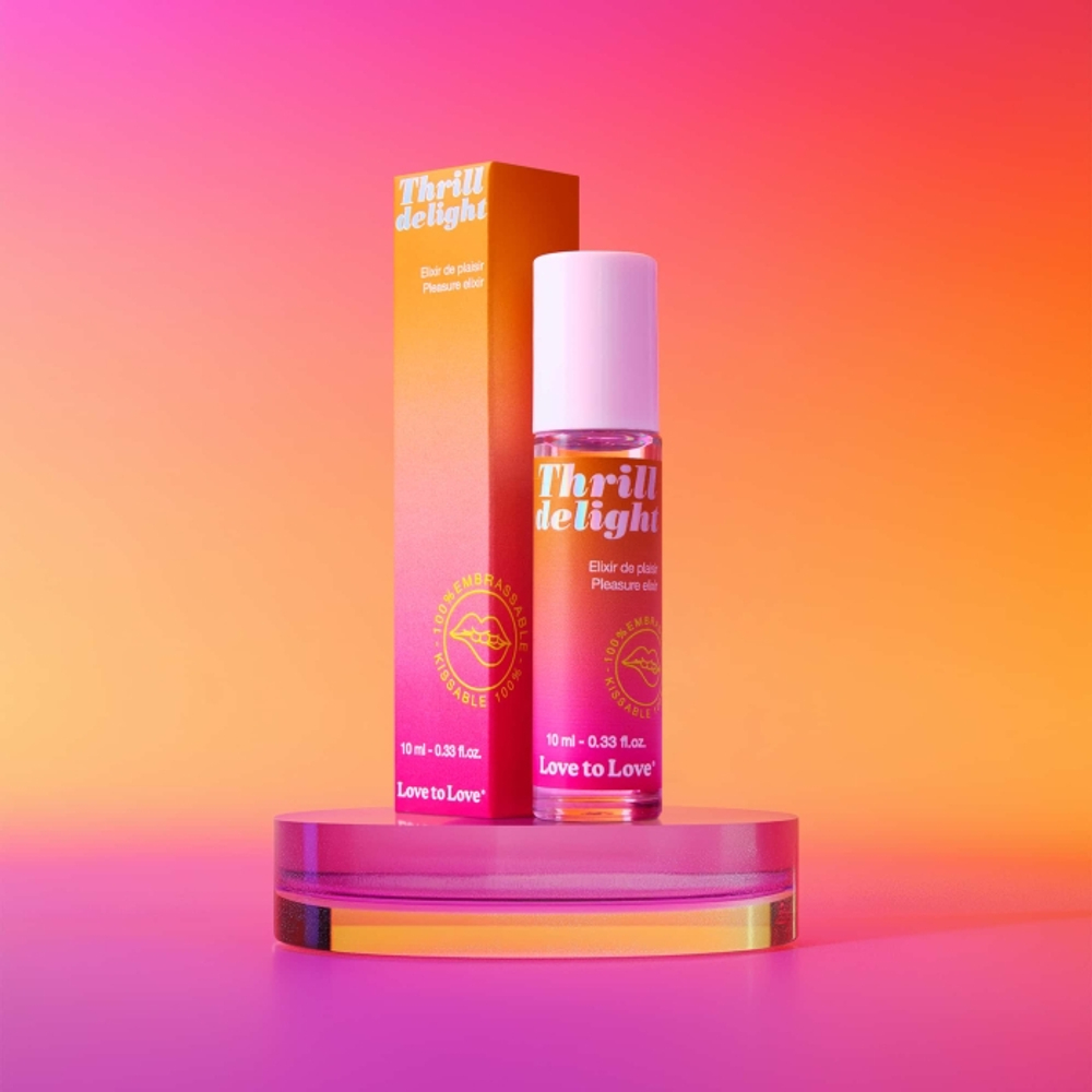 Возбуждающий гель Love to Love Thrill Delight, 10 мл.