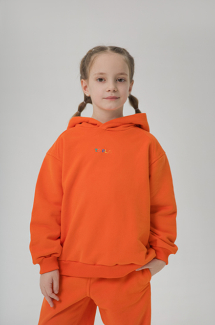 Худи в стиле oversize Апельсин
