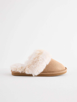 Тапочки с подкладкой из искусственного меха Next Q91-800, Песочный