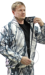 Костюм Флисовый Белый лес 56-58\182-188