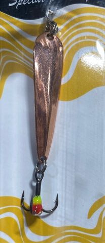 38 Блесна зимняя KDF Minkur 130-8027 5 гр 43 мм цв copper