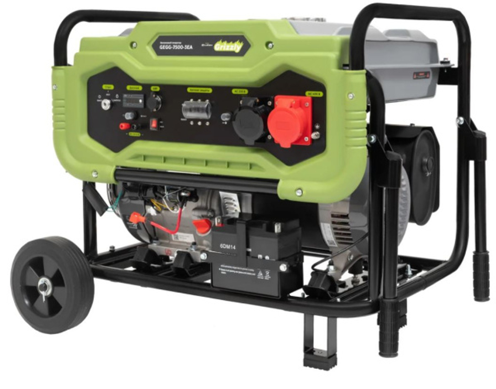 Генератор бензиновый Grizzly GEGG-7500-3EA