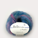 Пряжа для вязания Bella Color 883178, 75% мохер, 20% шерсть, 5% полиамид (50г 145м Дания)
