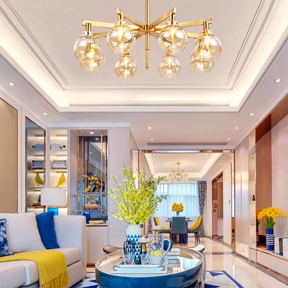 Подвесная Люстра Carmella Globe Pendant 10 By Imperiumloft