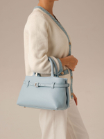 Кожаная сумка DBR Muse 31399 светло-голубой