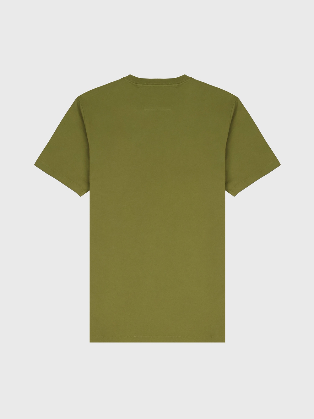 Футболка C.P. Company 30/1 Jersey Vertical Logo Green Moss