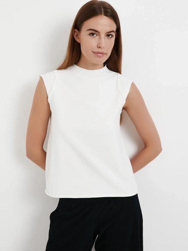 Майка Стойка Молочный