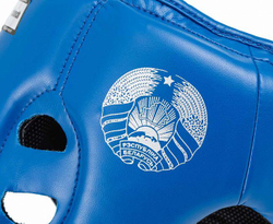 Шлем боксерский Clinch Olimp BLR синий C112B