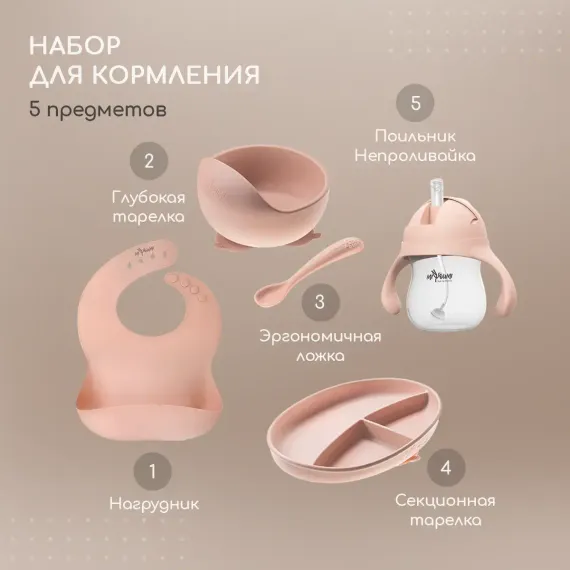 Набор посуды Miyoumi 5 шт.