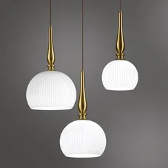 4765/1 PENDANT ODL21 413 белый/бронзовый Подвес E27 60W RUNGA