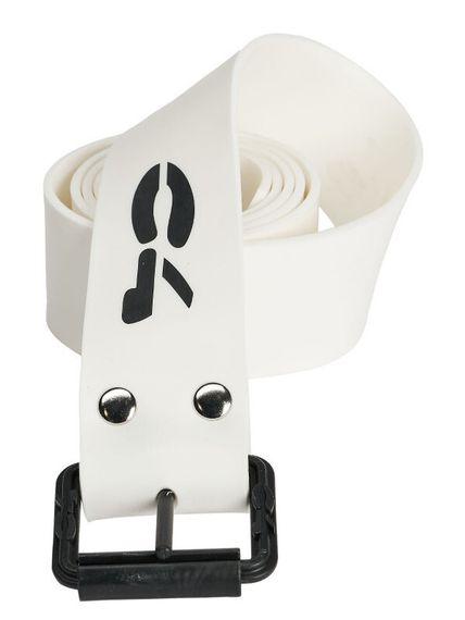 Ремень для грузов марсельский C4 Carbon Marseillaise белый с пластиковой пряжкой