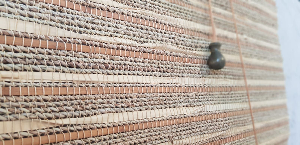 Толстый бамбук т.рыжий 74 см (ширина) х 134 см (высота)