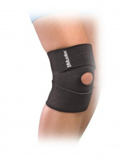 58677 Compact Knee Легкий и удобный неопреновый фиксатор колена сохраняет тепло тела Черный