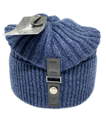 Шапка с отворотом конвертом на флисе