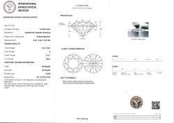 Лабораторно-выращенный бриллиант Кр-57 6.48-6.54 мм D/VVS1 1.06 ct