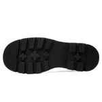 YEDANI Casual Leather Shoes Men"s Low top Black