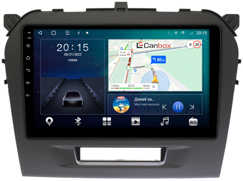 Магнитола для Suzuki Vitara 2015+ - CanBox 9103 Android 10, 8-ядер, SIM-слот