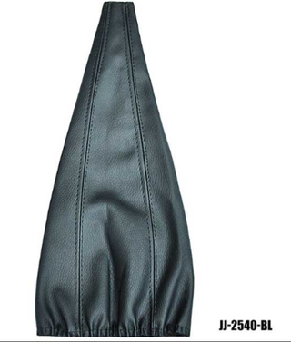 Пыльник КПП кулисы ЧЕХОЛ универсальный - черный\шов черный -  35*20см  JJ-3540-BL