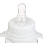 2969788 Бутылочка для кормления детская классическая, с ручками, 150 мл, от 0 мес., цвет белый