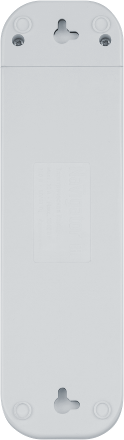 Колодка Navigator 61 587 NCA-BL01-04-X-WH 4гн б/з АБС пластик