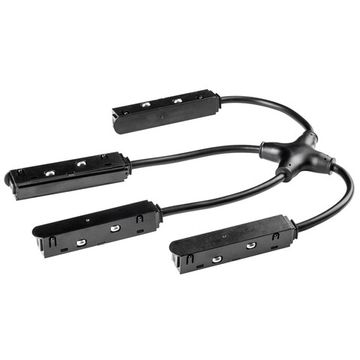 Электрический двухконтактный Х-образный соединитель к 509027(P)/509037P/509227(P)/509237P 509294P2 черный Uno Pro Lightstar