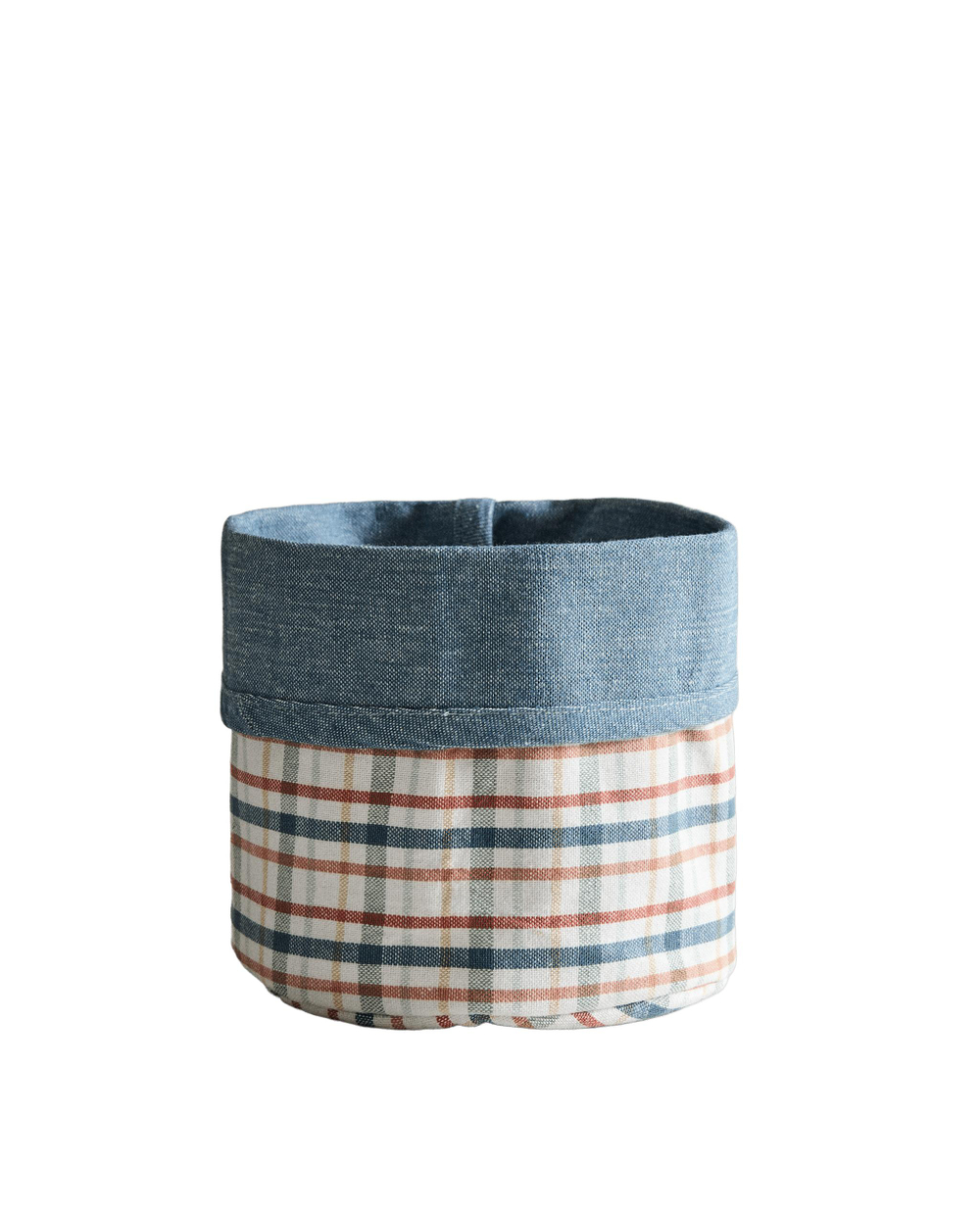 Корзина для хранения Zara Home, хлопок, синий, 9230/049