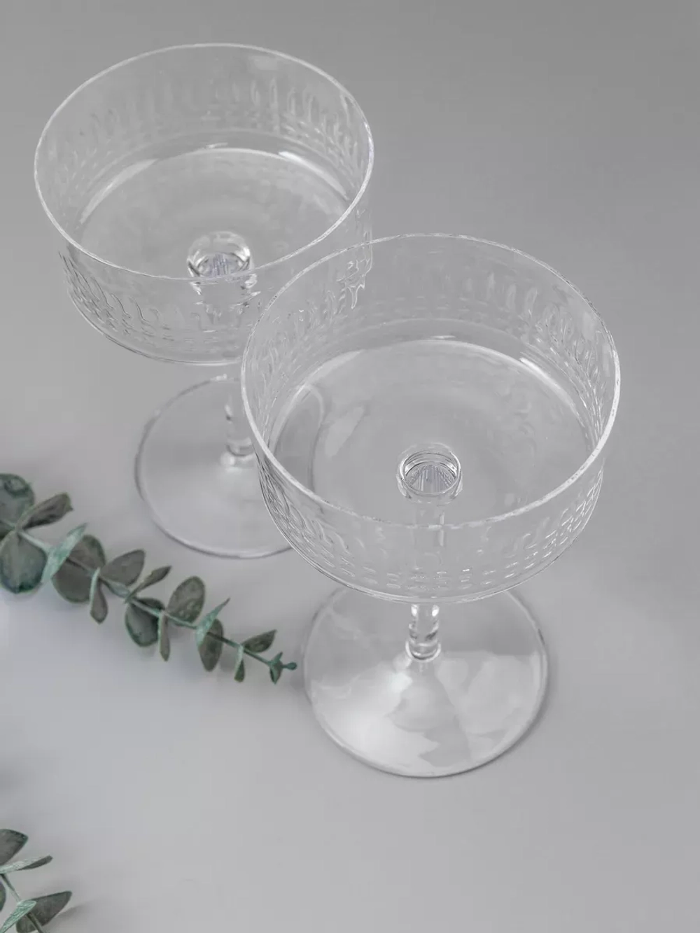 Креманка, декорированная узором, 2 шт. 200 мл.