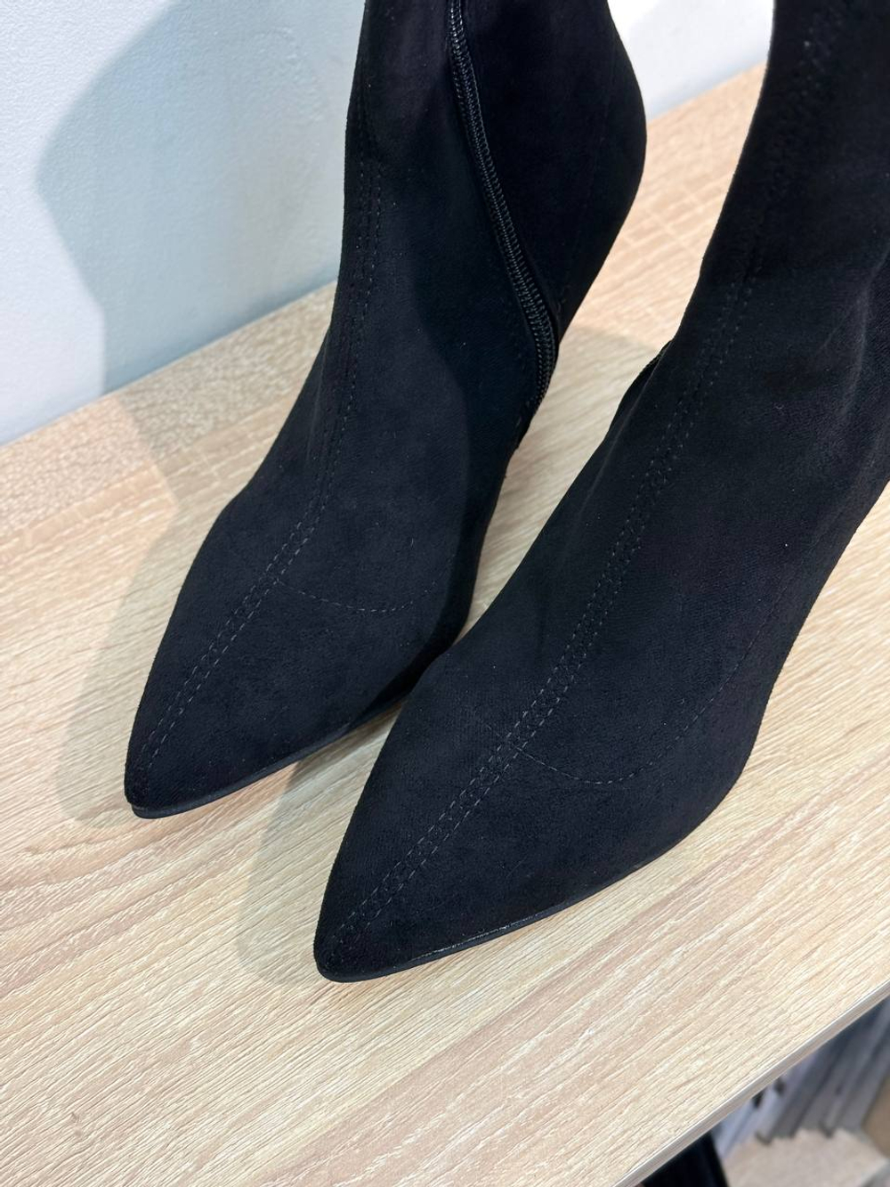 Ботильоны из эко замши