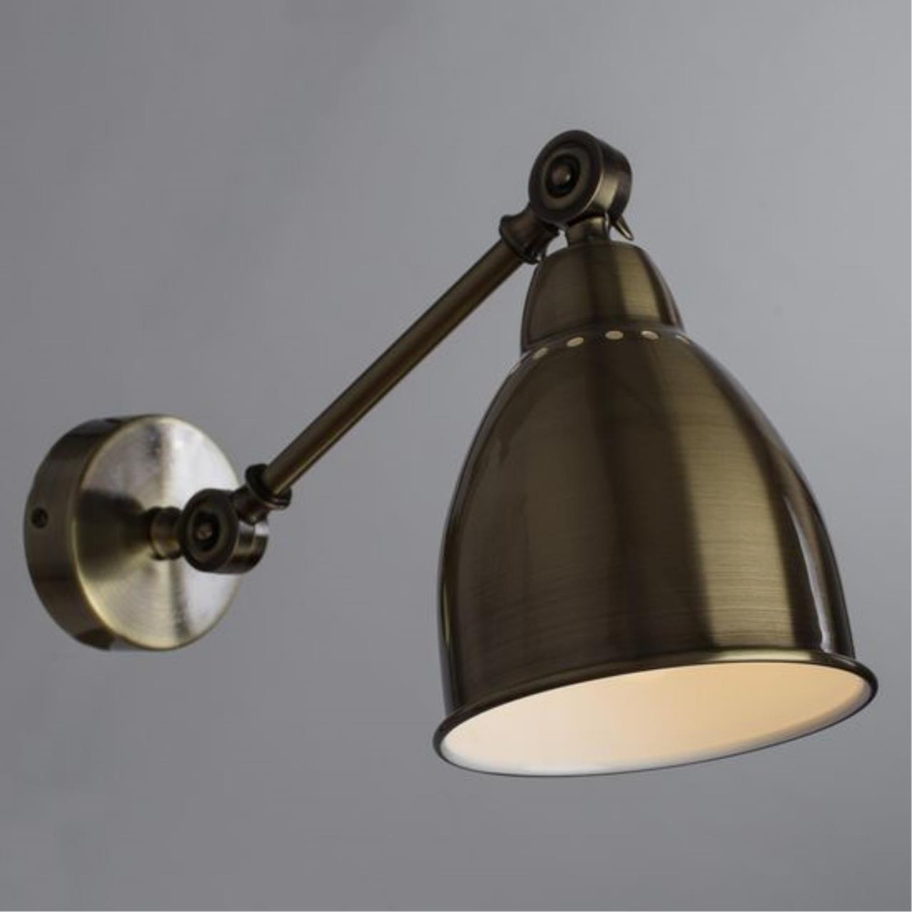 Настенный светильник Arte Lamp BRACCIO A2054AP-1AB