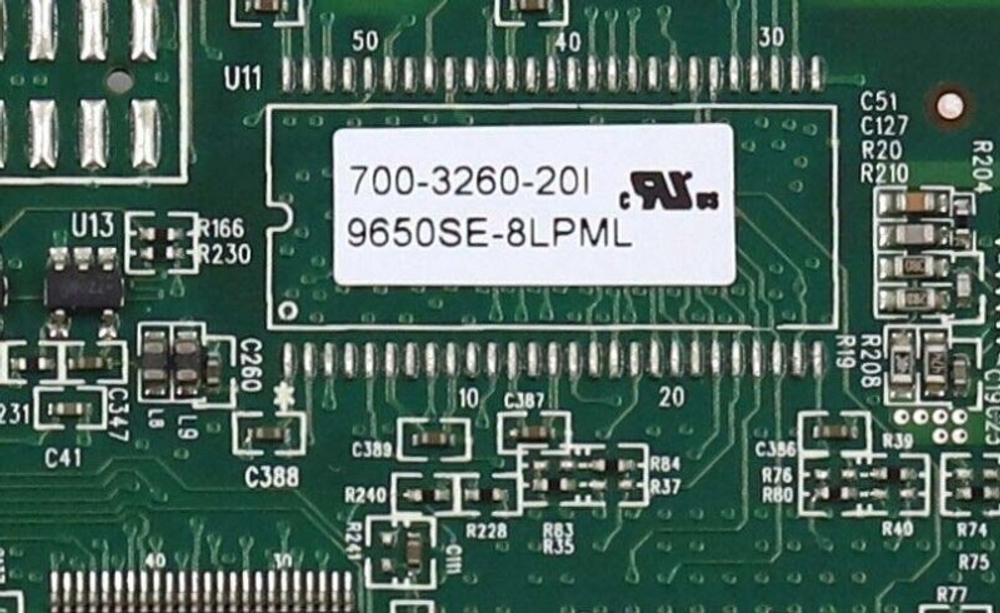 Контроллер 3Ware 9650SE-8LPML PCI-E4x 256Mb