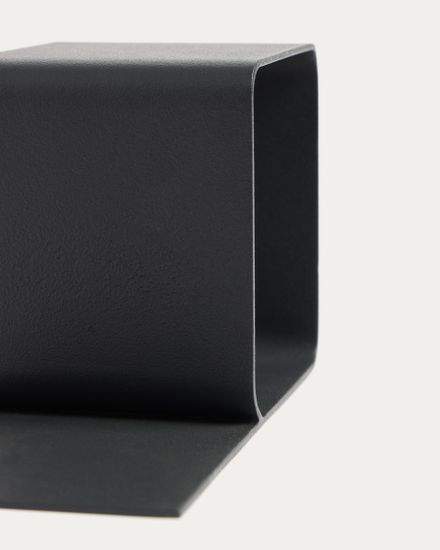 Держатель для книг Mistra черного цвета из железа