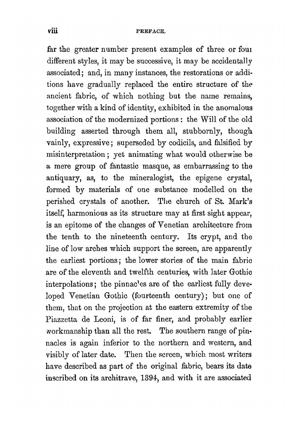 The stones of Venice | John Ruskin