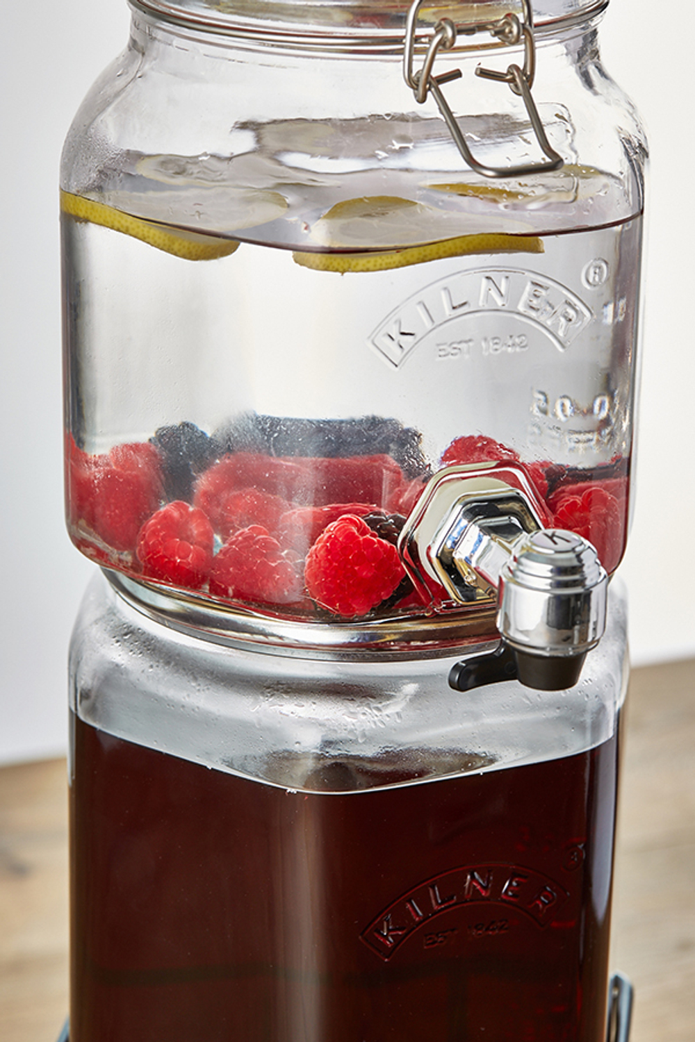 Набор из 2 диспенсеров на подставке 2,1 л и 3,1 л