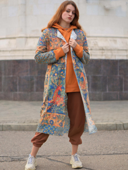 Модный кардиган 2024 "Сказочный лес"