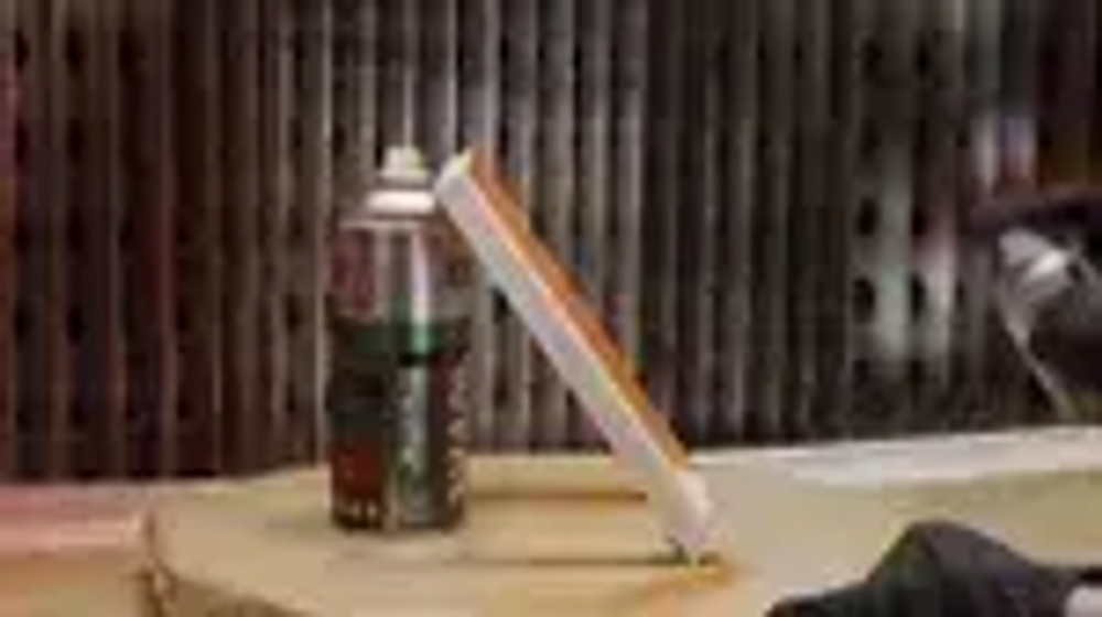 Аэрозольная краска KUDO "Эмаль универсальная высокопрочная RAL в маленьком баллончикe", Алкидная, Матовая, 210 мл, Черная матовая RAL 9005, KU-1102.1
