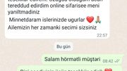 Aynur Çələbi: Axşamınız xeyirS&uuml;rətli vaxtında &ccedil;atdırılma &uuml;&ccedil;&uuml;n təşəkk&uuml;r edirəm. Uzaqda olduğum &uuml;&ccedil;&uuml;n t...