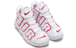 Кроссовки Nike Air More Uptempo White Varsity Red Outline" (Женская размерная сетка)