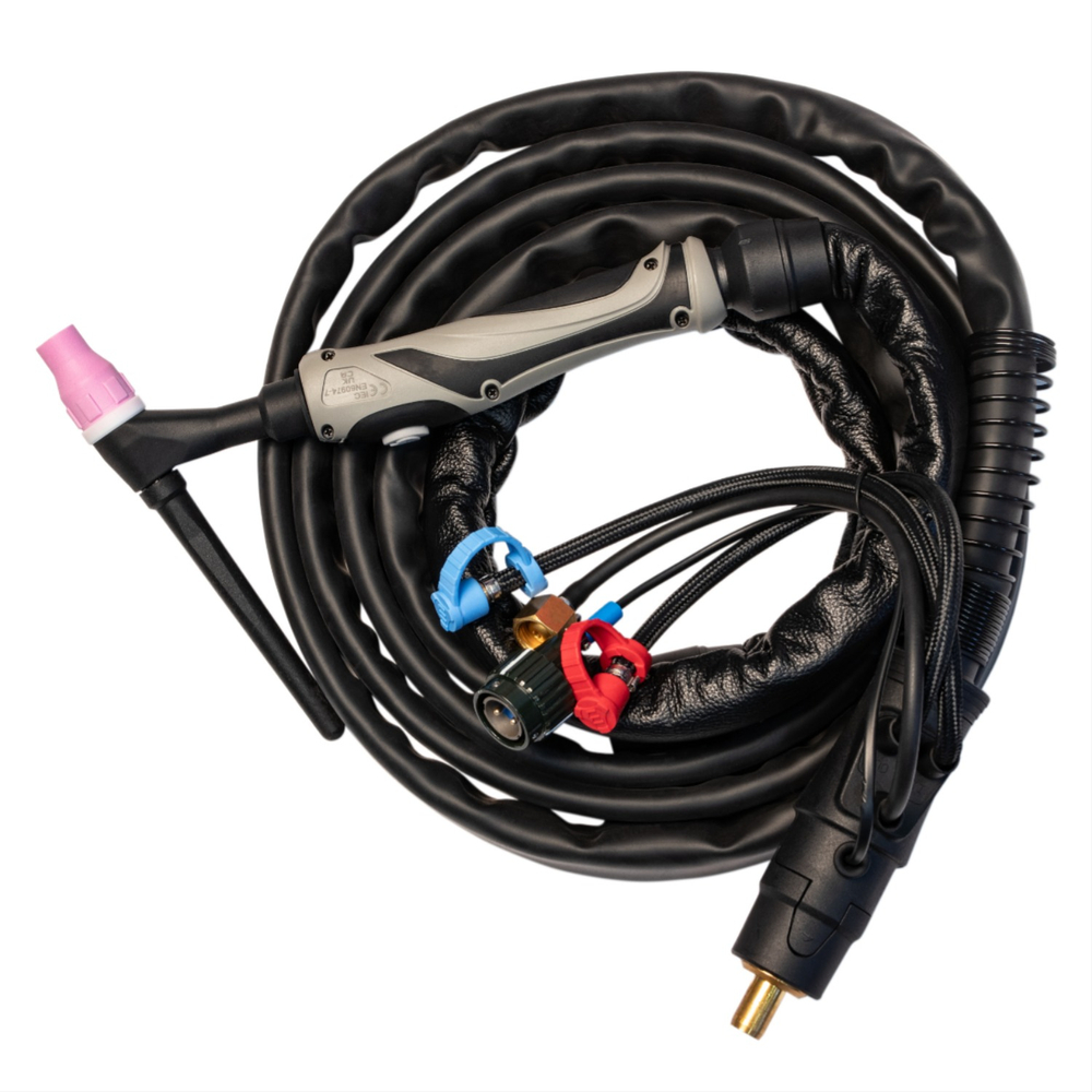 Горелка TIG 450 4m WC HFL 50MMQ ,2pin, газ 3/8G, вода б/р 39424