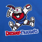 Баскетбольная толстовка Mitchell&Ness NBA Chainstitch Fleece Vintage Logo Denver Nuggets Sweatshirt Blue