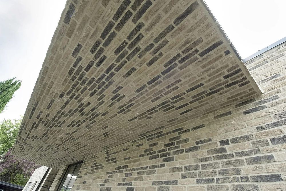 Кирпич ручной формовки облицовочный Nelissen, Lava, WF50, 210x100x50