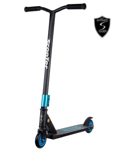 Трюковой самокат Urban Scooter Wave Light синий