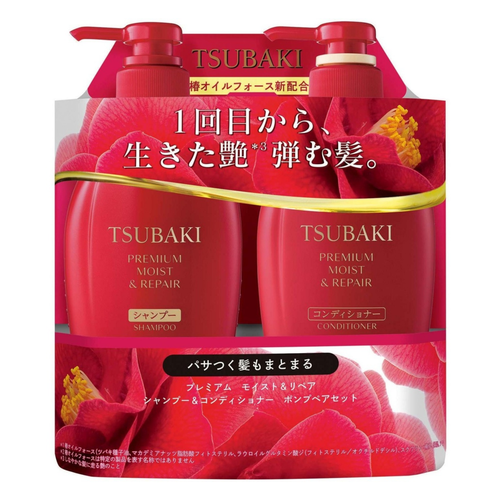 Shiseido - Tsubaki Premium Moist & Repair Shampoo & Conditioner Set