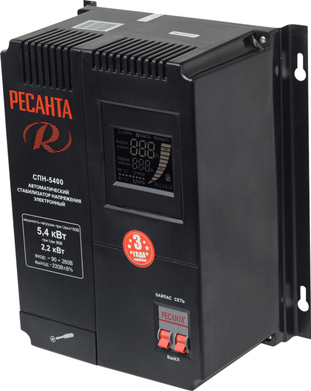 Стабилизатор напряжения РЕСАНТА СПН-5400